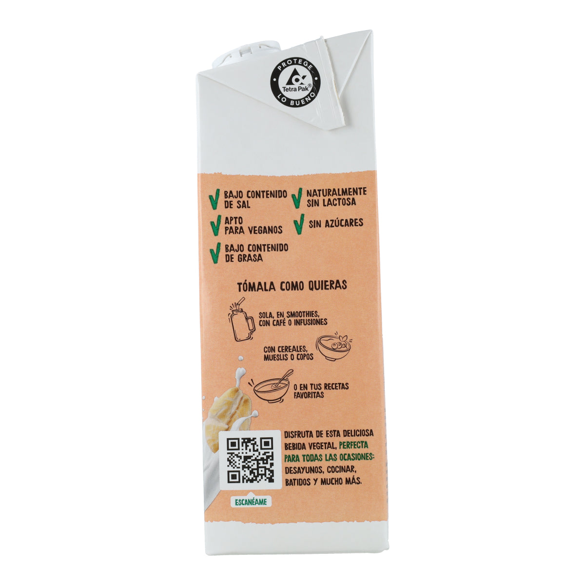 Plantaardige haverdrank 0% suiker Bio Ecocesta 1 l