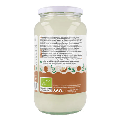 Virgin kokosolie ECO Planeta Huerto 1L