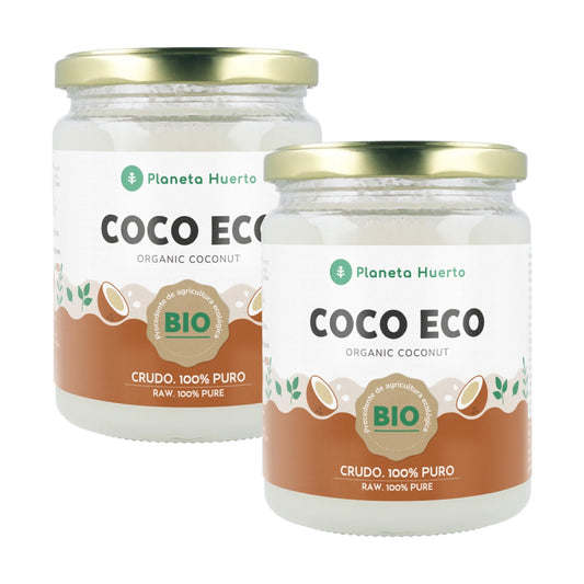 Pak 2x ECO Planet Orchard kokosolie 500 ml