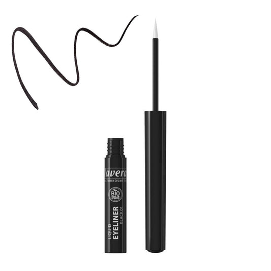 Eyeliner líquido - 01 Black, Lavera 2,8 ml