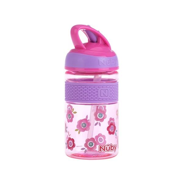 Taza con boquilla rígida 360ml + 3a Nûby Azul