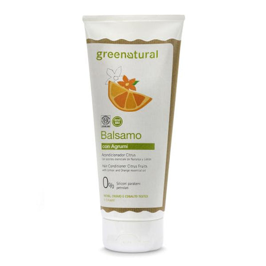 Acondicionador cabello cítricos ecobio, Greenatural 500 ml