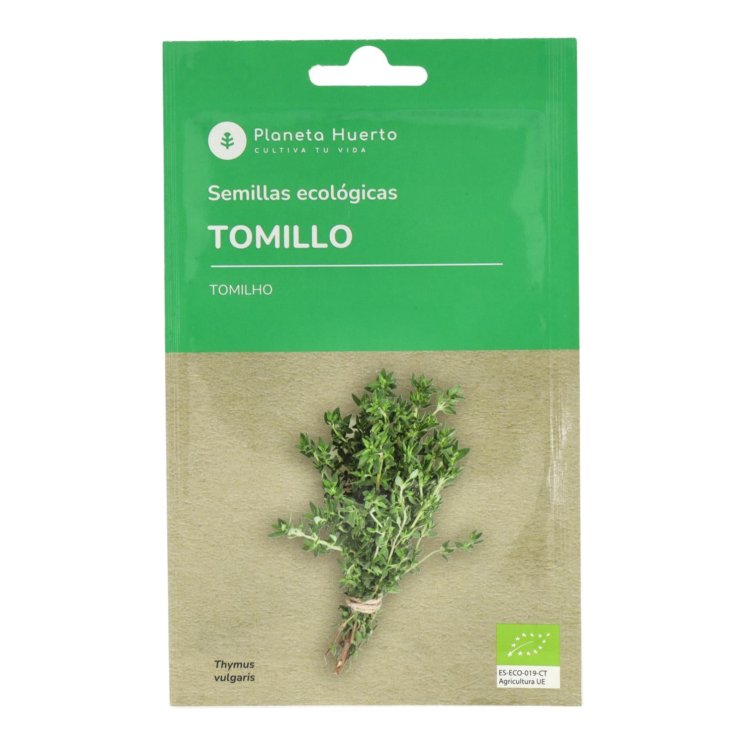 Semillas de Tomillo ecológicas Planeta Huerto