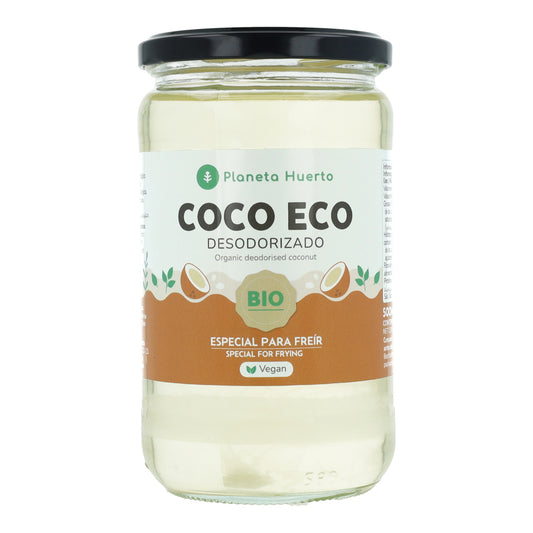 Ontgeurde kokosolie ECO Planeta Huerto 500 ml