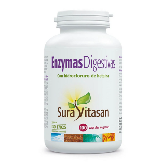 Spijsverteringsenzymen Sura Vitasan 100 capsules
