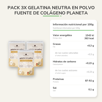 Información nutricional