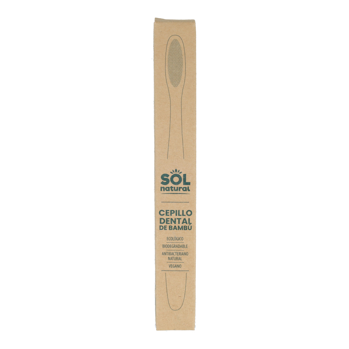 Bamboe tandenborstel voor volwassenen Sol Natural