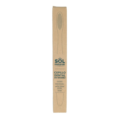 Bamboe tandenborstel voor volwassenen Sol Natural