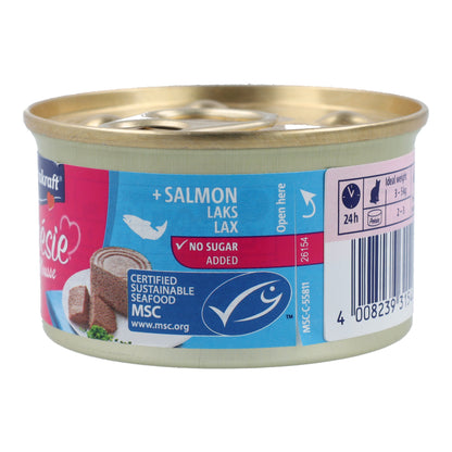 Vitakraft blikje Poésie zalmmoes 85 g natvoer voor katten