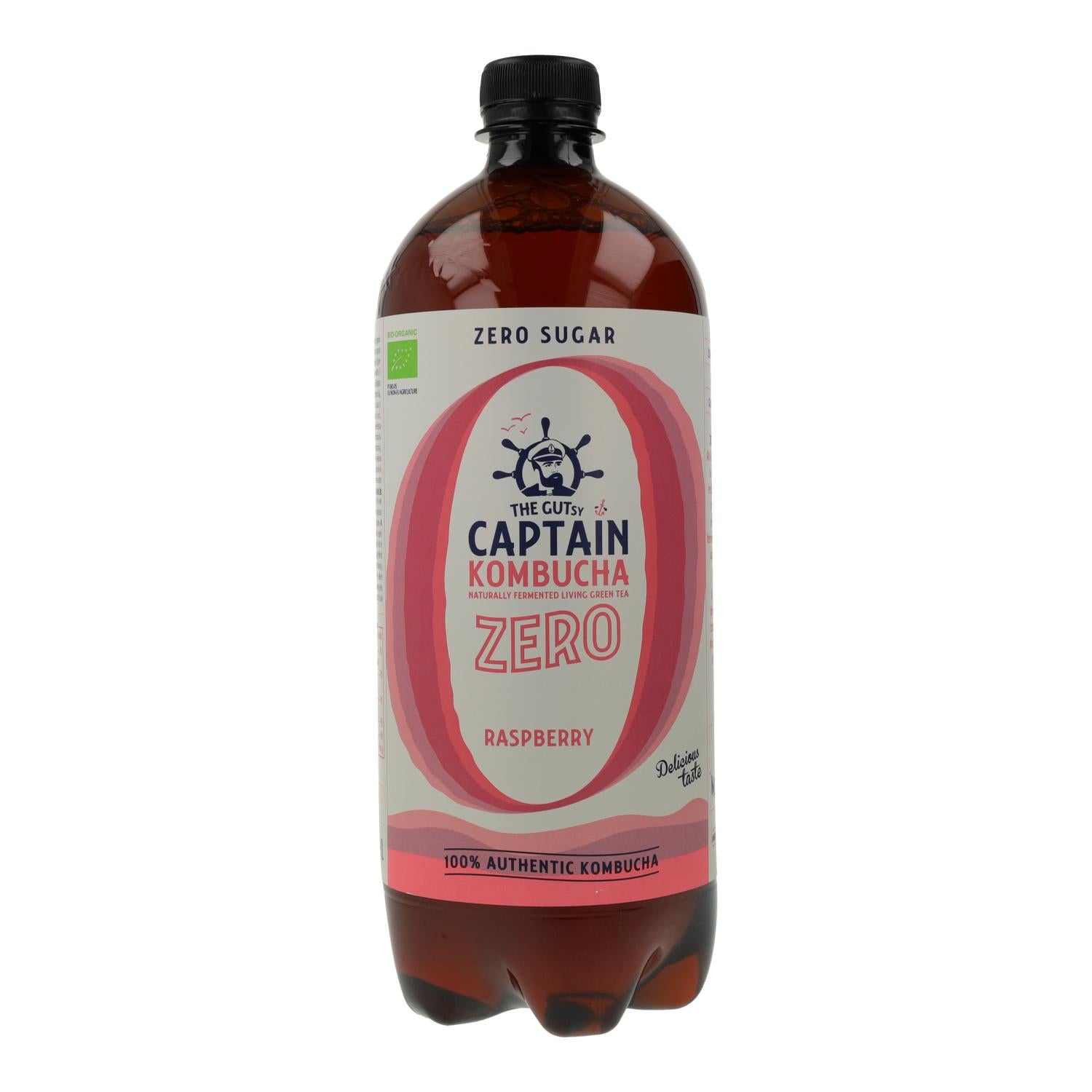 Kombucha Zero Frambuesa Bio 1 L