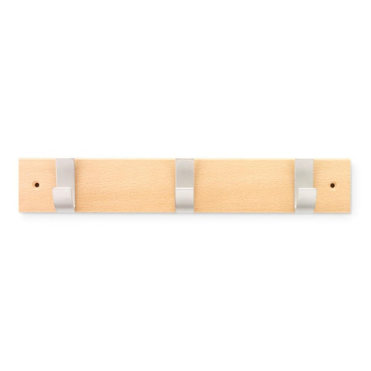 Colgador 3 ganchos Natural