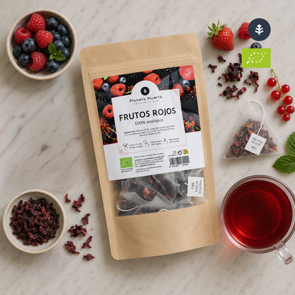 Vruchteninfusie ECO Planeta Huerto 20 piramides