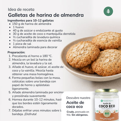 Glutenvrij Amandelmeel ECO Planeta Huerto 400gr
