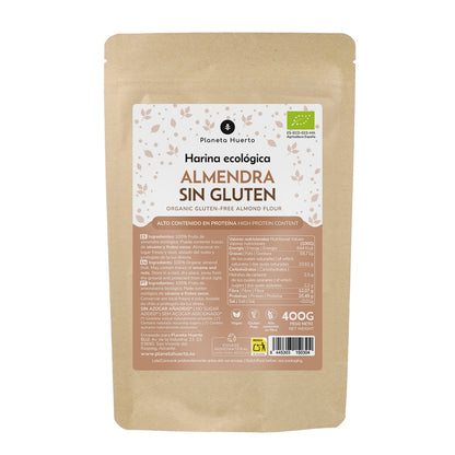 Glutenvrij Amandelmeel ECO Planeta Huerto 400gr