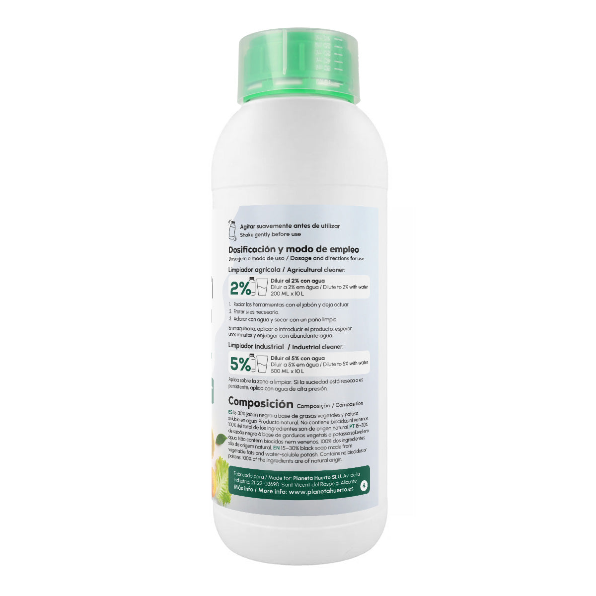 Kaliumzeep Negro Planeta Huerto 1 L