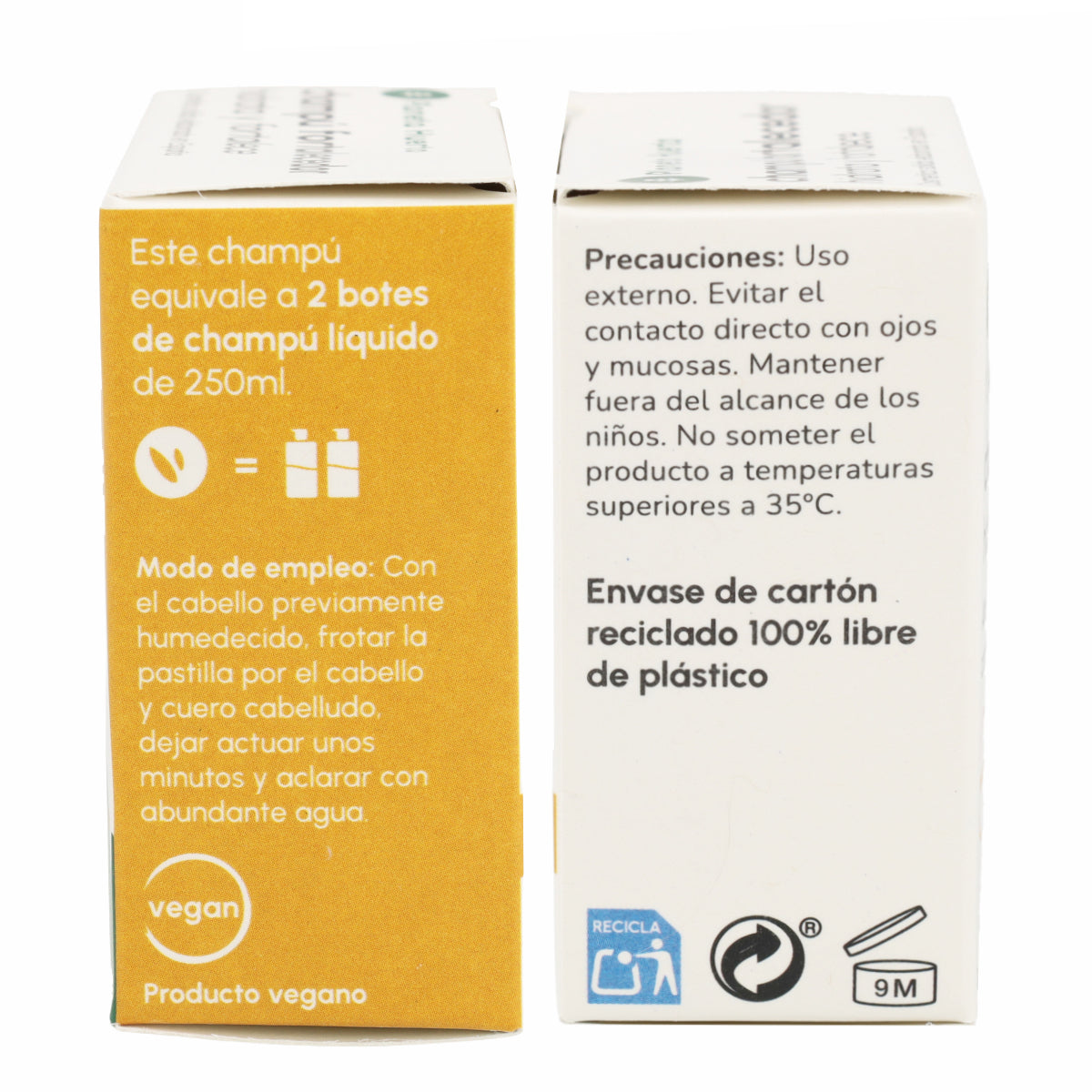 Vaste versterkende shampoo met aminozuren Planeta Huerto 85 g