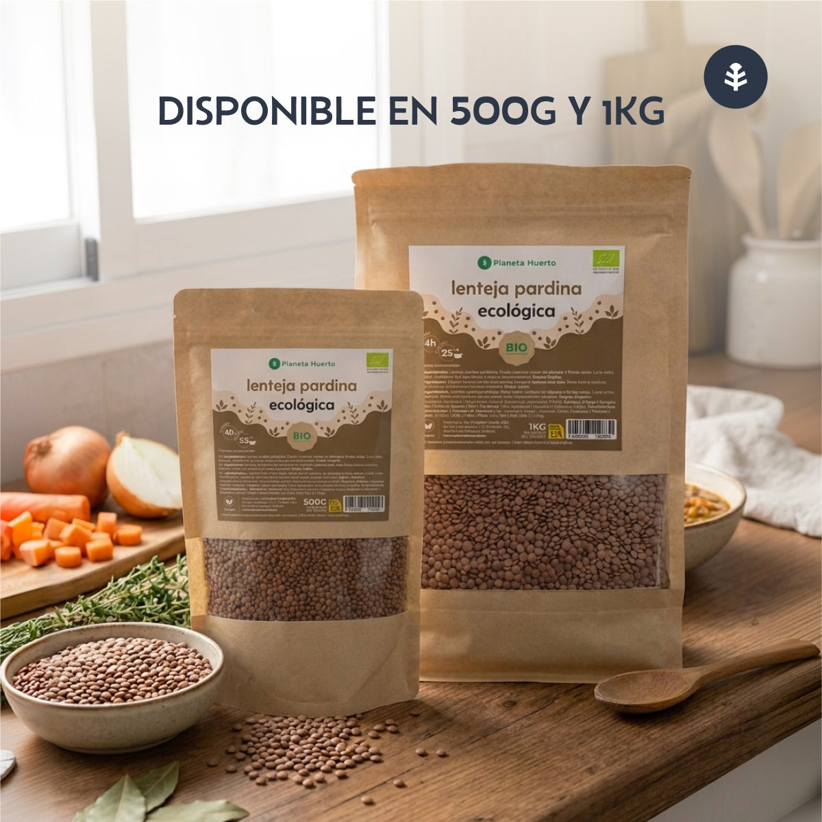Pardina linzen ECO Planeta Huerto 1kg