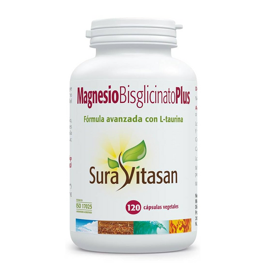 Magnesium Bisglycinaat Plus 120 capsules Sura Vitasan