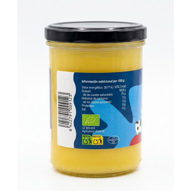 Ghee geklaarde boter 100% natuurlijk Vegetalia 450 ml