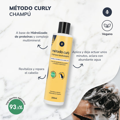 Hydrolysed Protein Shampoo Krullend Methode Planet Orchard 250 ml