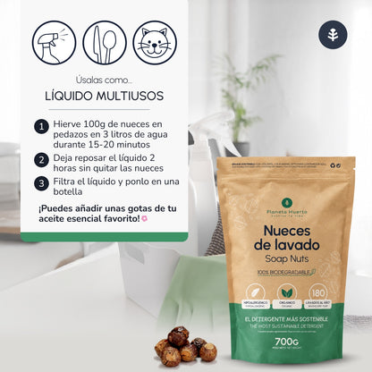 Planeta Huerto Gewassen walnoten 700 g