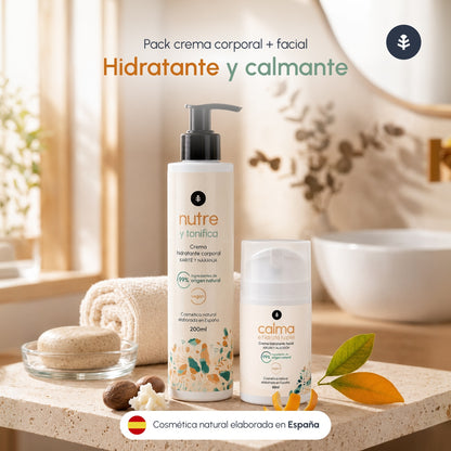 Planeta Huerto gezicht + lichaam hydraterende cosmetica pack
