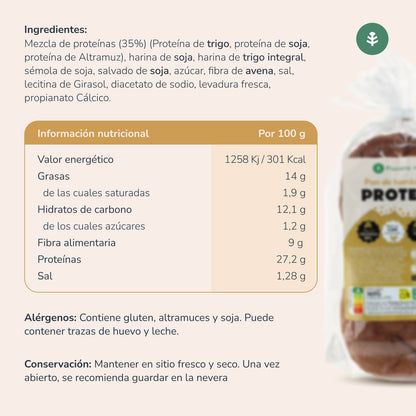 Eiwit hamburgerbroodje Planeta Huerto, 2 x 80 gram
