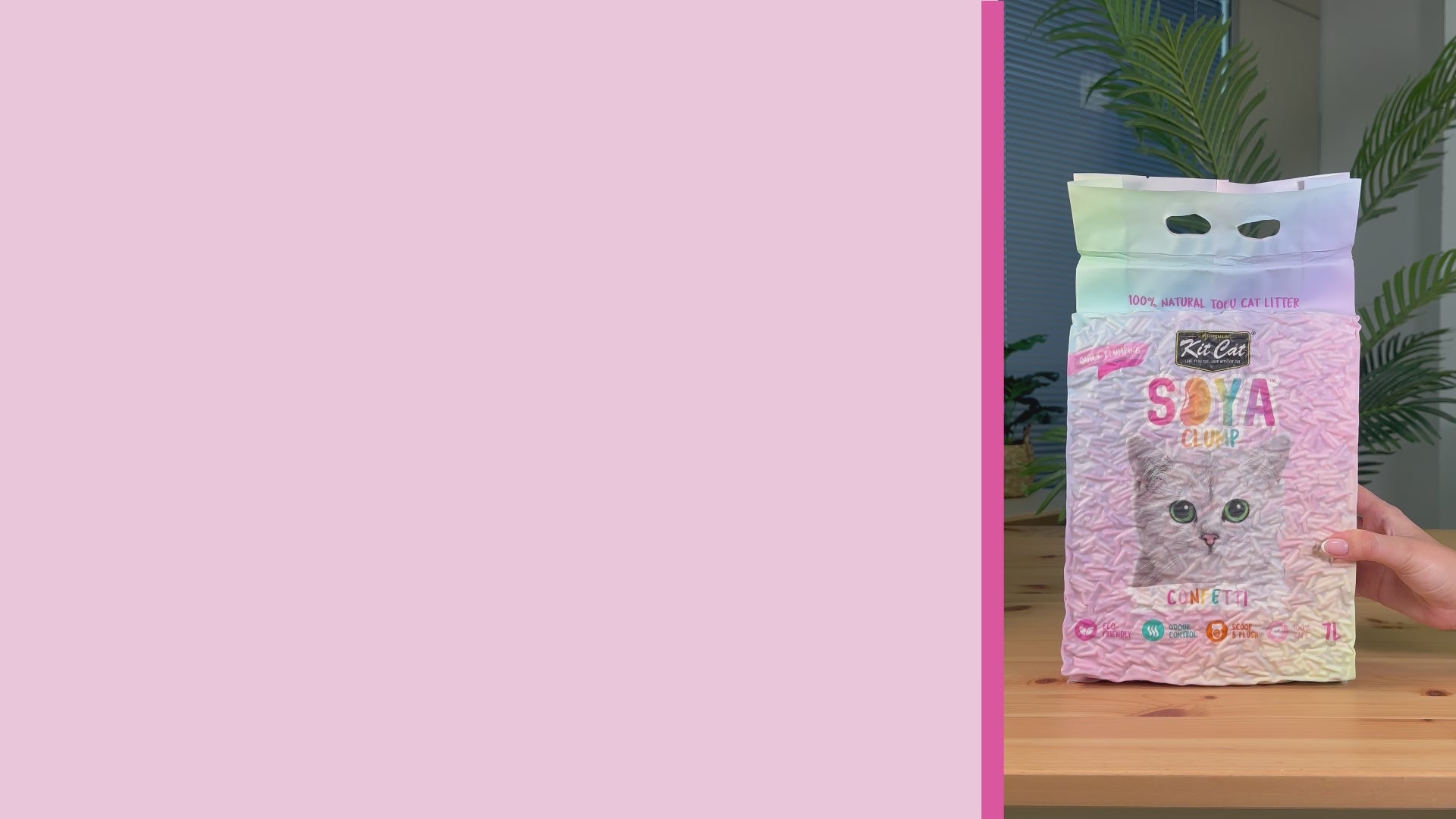 Kit Cat Arena Eco SoyaClump - Coffee 7 L Kattenbakvulling