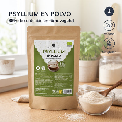 Psyllium poeder Eco Planeta Huerto 200 g