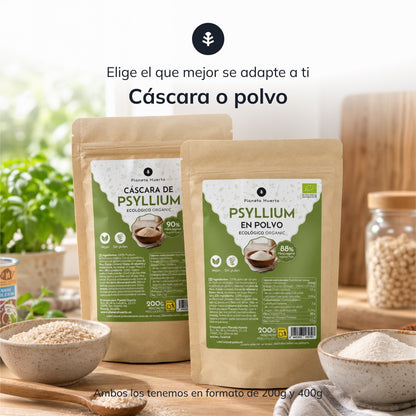 Psyllium poeder Eco Planeta Huerto 200 g