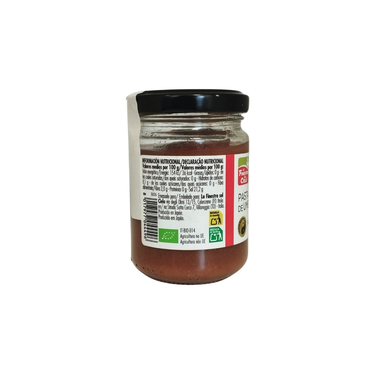 Umeboshi-puree La Finestra Sul Cielo 200 g
