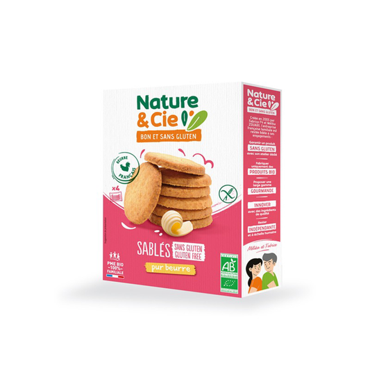 Glutenvrije boterkoekjes Bio Nature&Cie 135 g